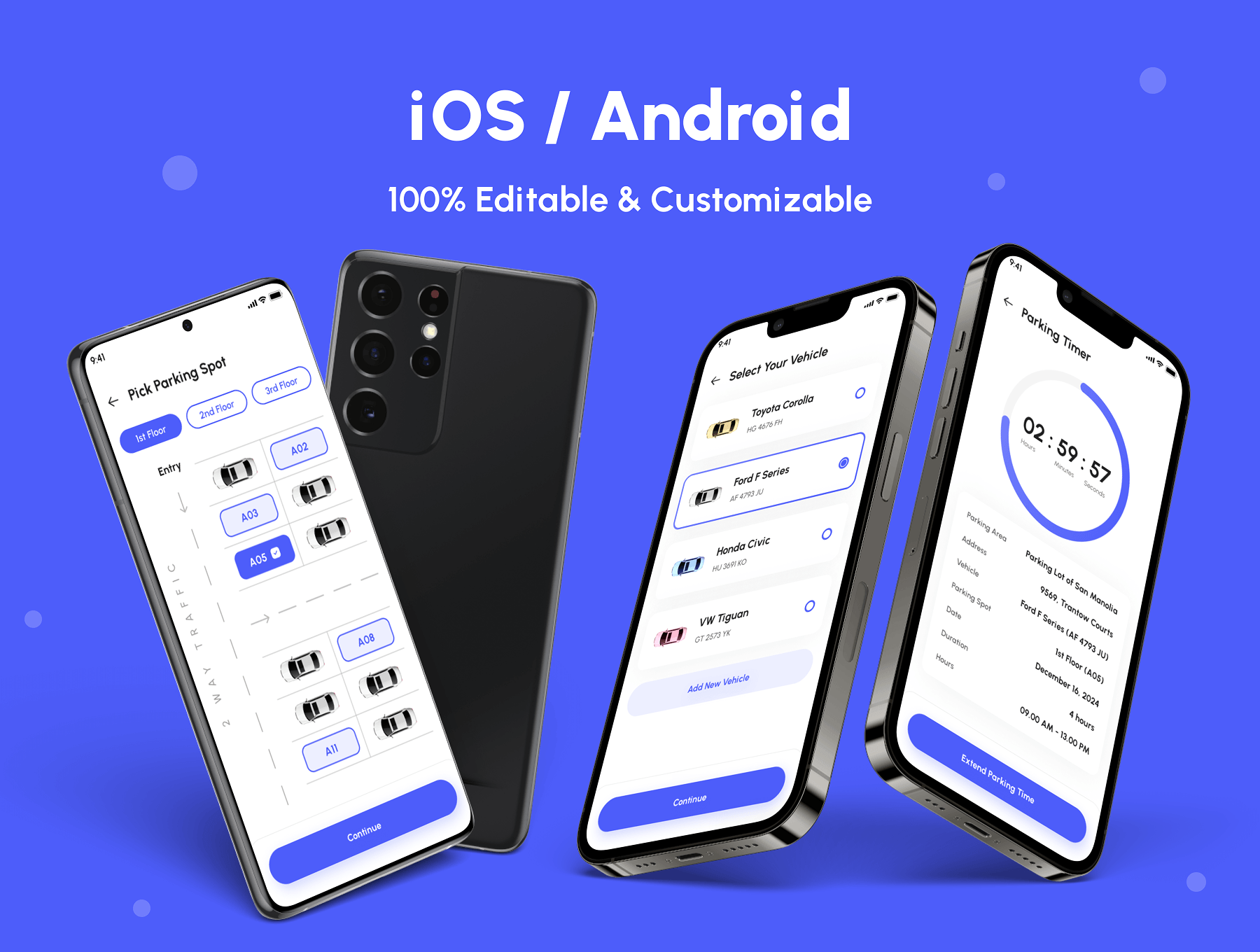 Smart Parking Management App